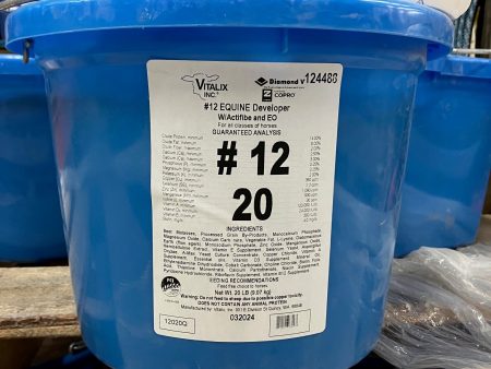 VTX #12 EQUINE DEVELOPER, 20LB-MIN 16X5 Online Hot Sale