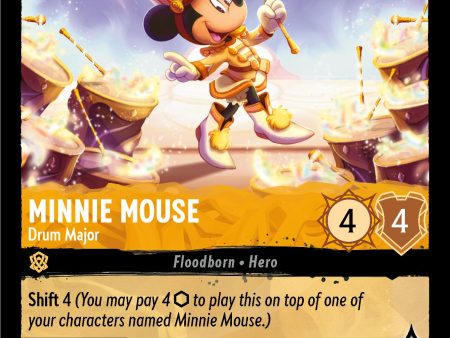 Minnie Mouse - Drum Major (15 204) [Shimmering Skies] Online Sale