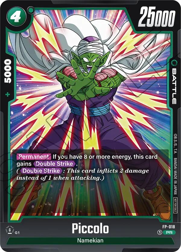 Piccolo (FP-018) [Fusion World Promotion Cards] For Sale