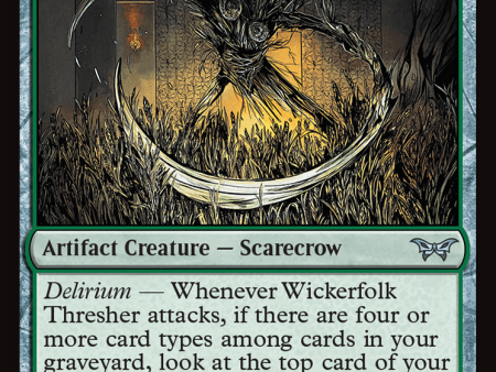 Wickerfolk Thresher [Duskmourn: House of Horror] on Sale