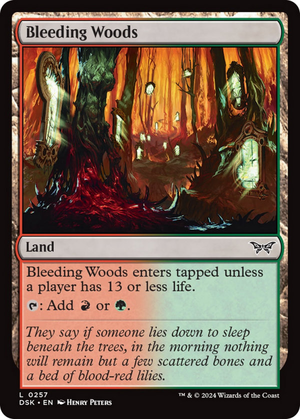 Bleeding Woods [Duskmourn: House of Horror] Supply