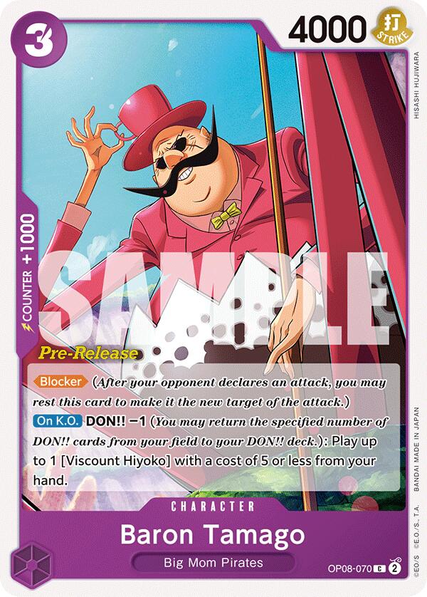 Baron Tamago [Two Legends Pre-Release Cards] For Cheap