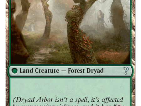 Dryad Arbor (White Border) [Mystery Booster 2] Online