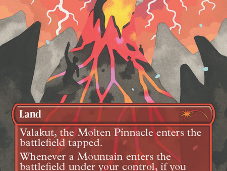 Valakut, the Molten Pinnacle [Secret Lair Showdown] Online Hot Sale