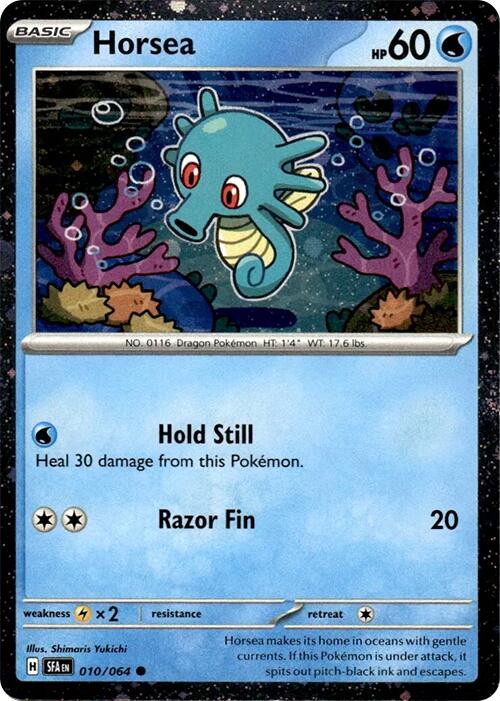 Horsea (010 064) (Cosmos Holo) [Miscellaneous Cards] For Cheap