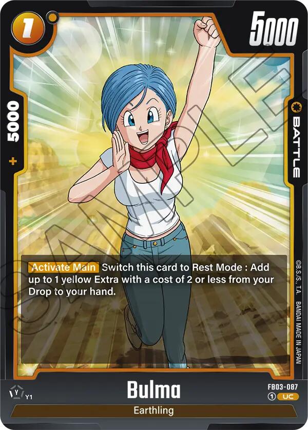 Bulma (FB03-087) [Raging Roar] on Sale