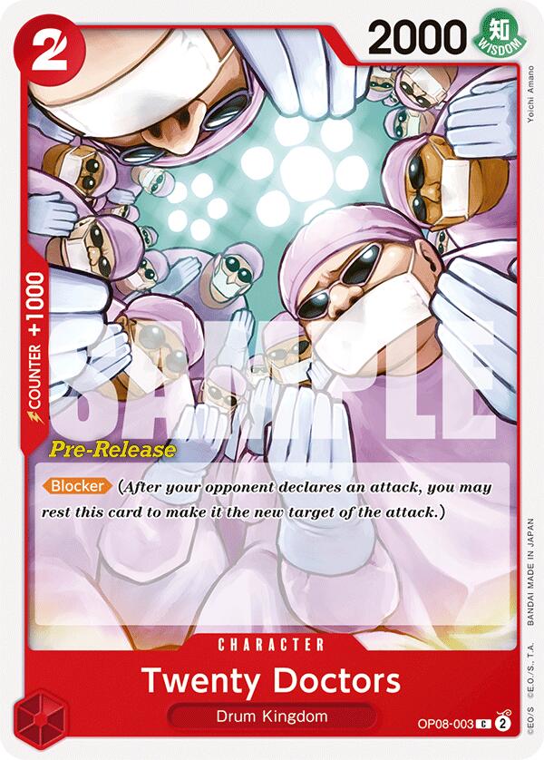 Twenty Doctors [Two Legends Pre-Release Cards] Hot on Sale