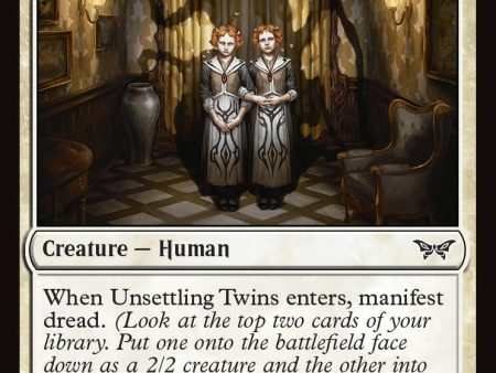 Unsettling Twins [Duskmourn: House of Horror] Online Sale