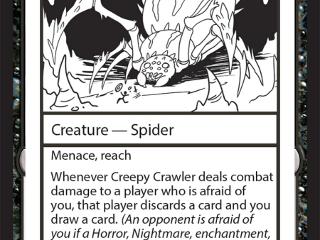 Creepy Crawler [Mystery Booster 2 Playtest Cards] Online Sale