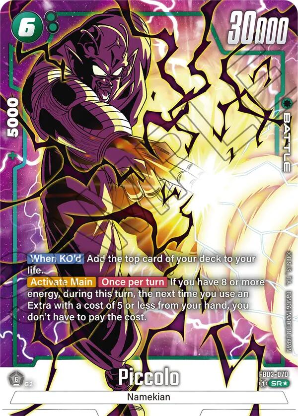 Piccolo (FB03-070) (Alternate Art) [Raging Roar] For Sale