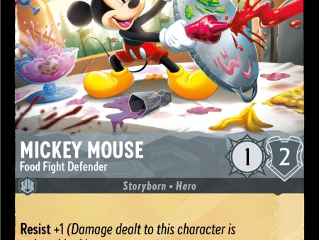 Mickey Mouse - Food Fight Defender (176 204) [Shimmering Skies] Online now