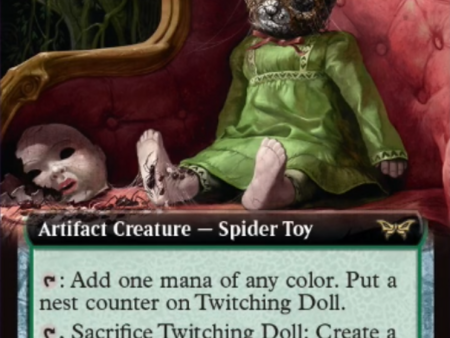 Twitching Doll (Extended Art) [Duskmourn: House of Horror] Discount