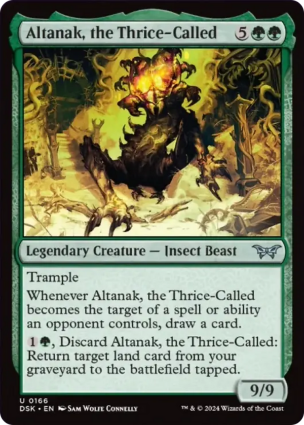 Altanak, the Thrice-Called [Duskmourn: House of Horror] Supply