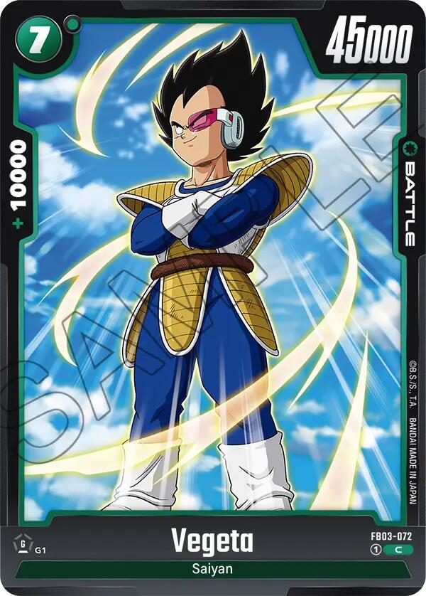 Vegeta (FB03-072) [Raging Roar] Fashion