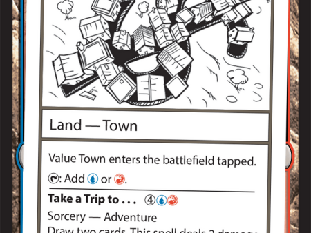 Value Town (adventurer) [Mystery Booster 2 Playtest Cards] Hot on Sale