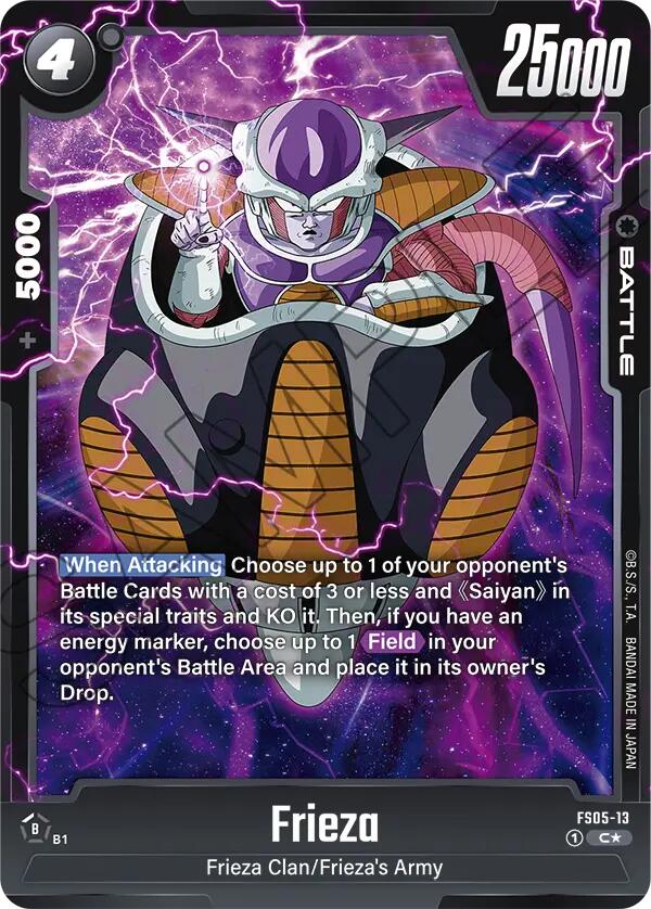 Frieza (Bonus Pack Alternate Art) [Starter Deck: Bardock] Supply