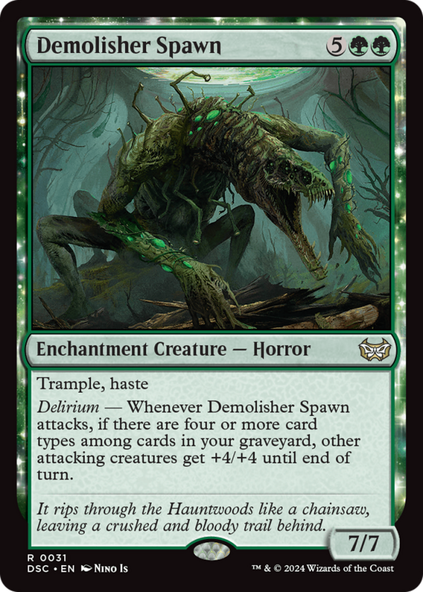 Demolisher Spawn [Duskmourn: House of Horror Commander] For Discount