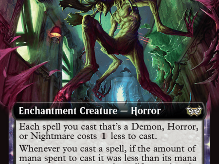 Ancient Cellarspawn (Extended Art) [Duskmourn: House of Horror Commander] Sale