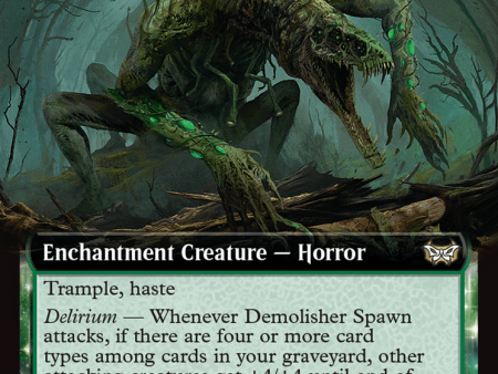 Demolisher Spawn (Extended Art) [Duskmourn: House of Horror Commander] Supply