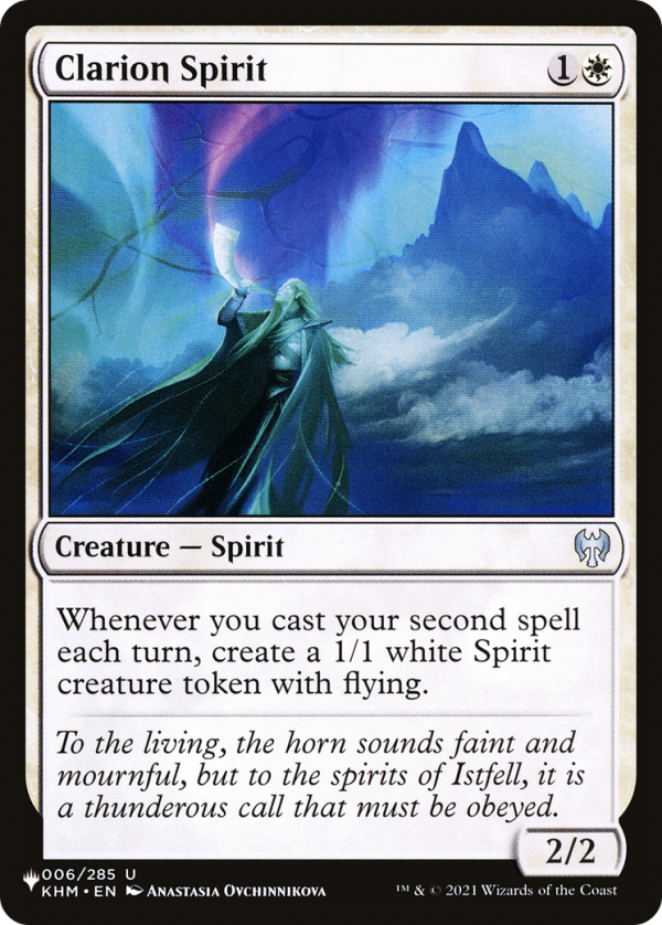 Clarion Spirit [The List] For Sale