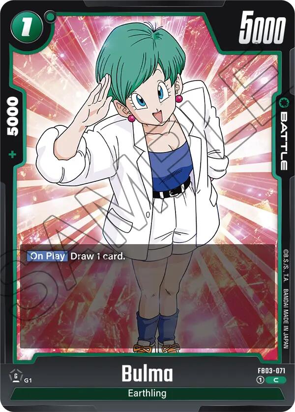 Bulma (FB03-071) [Raging Roar] Online Sale