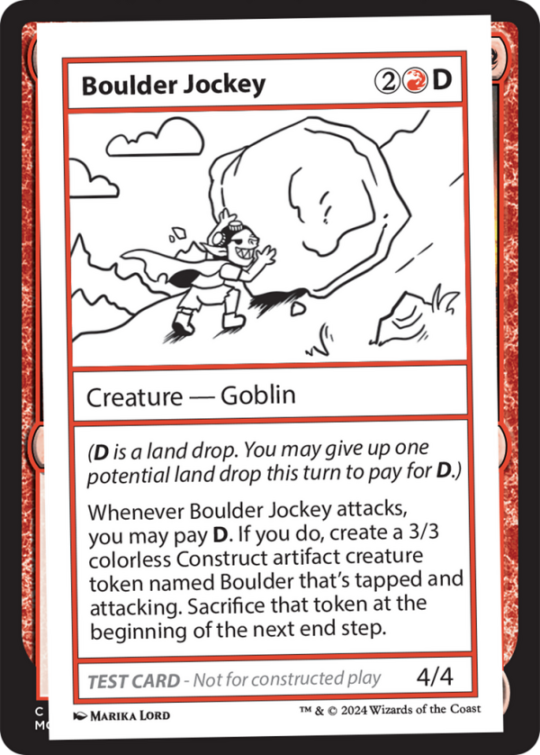 Boulder Jockey [Mystery Booster 2 Playtest Cards] For Cheap