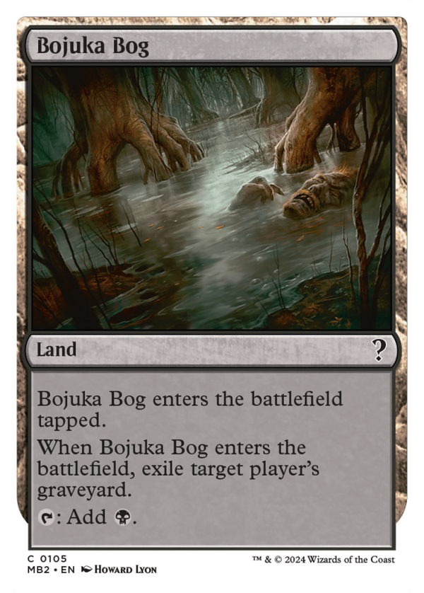 Bojuka Bog (White Border) [Mystery Booster 2] For Sale