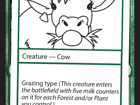 Dairy Cow [Mystery Booster 2 Playtest Cards] on Sale