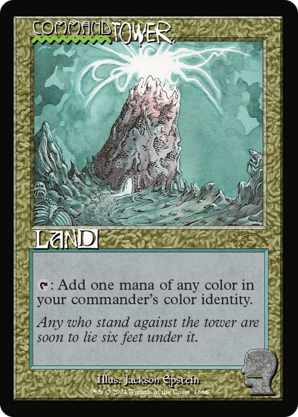 Command Tower (1666) (Rainbow Foil) [Secret Lair Drop Series] Online Sale