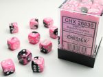 Chessex Gemini Black Pink White 12mm (36 d6 Dice) For Discount