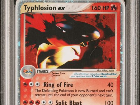 Typhlosion ex 99 100 Sandstorm PSA 3 92361501 Discount