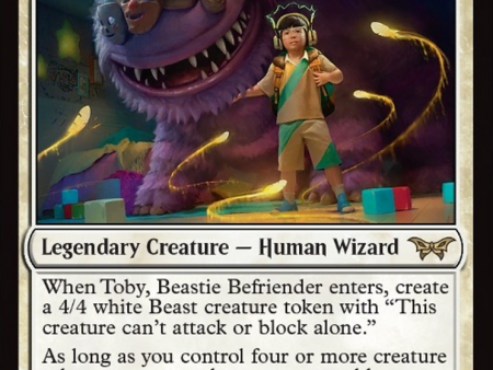 Toby, Beastie Befriender [Duskmourn: House of Horror] Supply