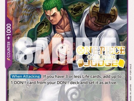 Zoro-Juurou (Judge Pack Vol. 3) [One Piece Promotion Cards] Online