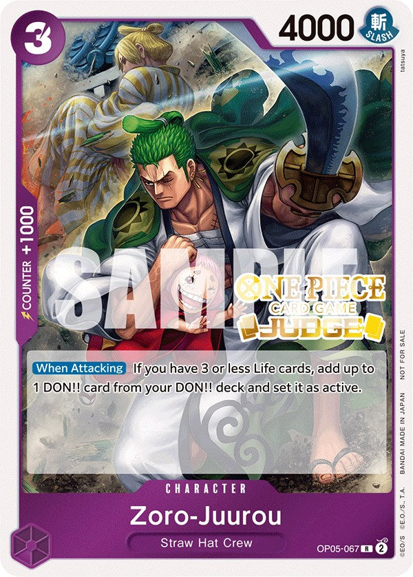 Zoro-Juurou (Judge Pack Vol. 3) [One Piece Promotion Cards] Online