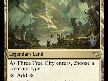 Three Tree City (Promo Pack) [Bloomburrow Promos] Supply