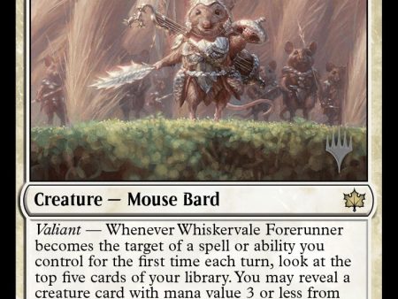 Whiskervale Forerunner (Promo Pack) [Bloomburrow Promos] Supply