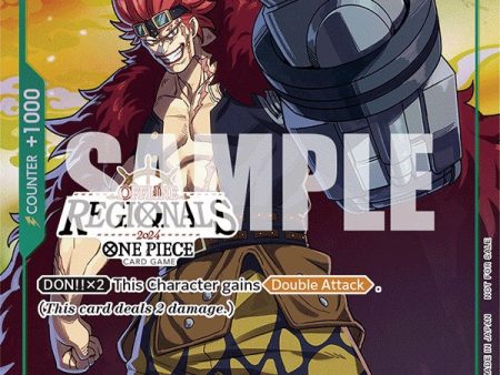 Eustass Captain Kid (Offline Regional 2024 Vol. 2) [Participant] [One Piece Promotion Cards] Fashion