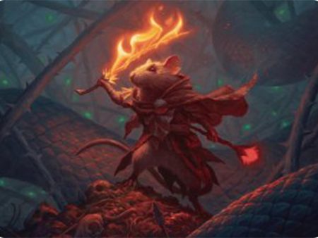 Emberheart Challenger Art Card [Bloomburrow Art Series] Cheap