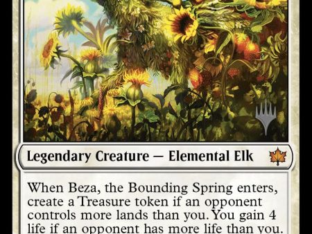 Beza, the Bounding Spring (Promo Pack) [Bloomburrow Promos] Online