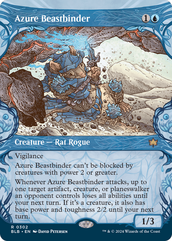 Azure Beastbinder (Showcase) [Bloomburrow] Online