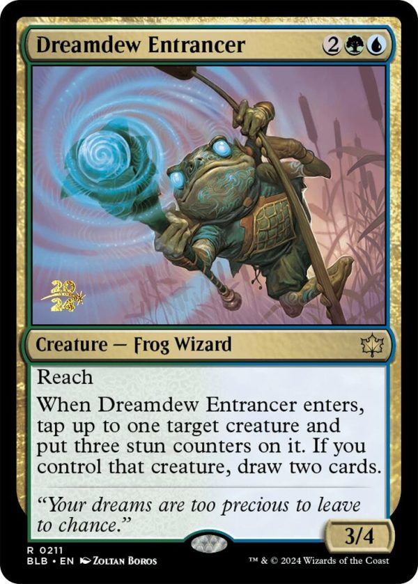 Dreamdew Entrancer [Bloomburrow Prerelease Promos] Online now