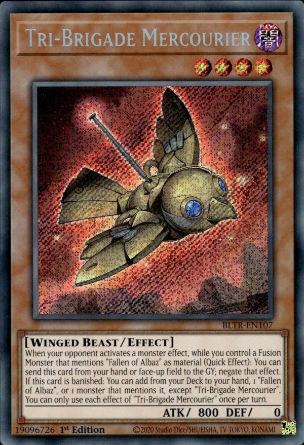 Tri-Brigade Mercourier [BLTR-EN107] Secret Rare Discount