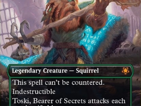 Toski, Bearer of Secrets (Borderless) [Bloomburrow Special Guests] Online