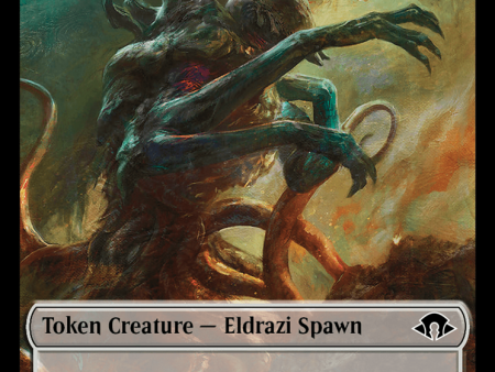 Eldrazi Spawn    Soldier Double-Sided Token [Modern Horizons 3 Tokens] For Cheap