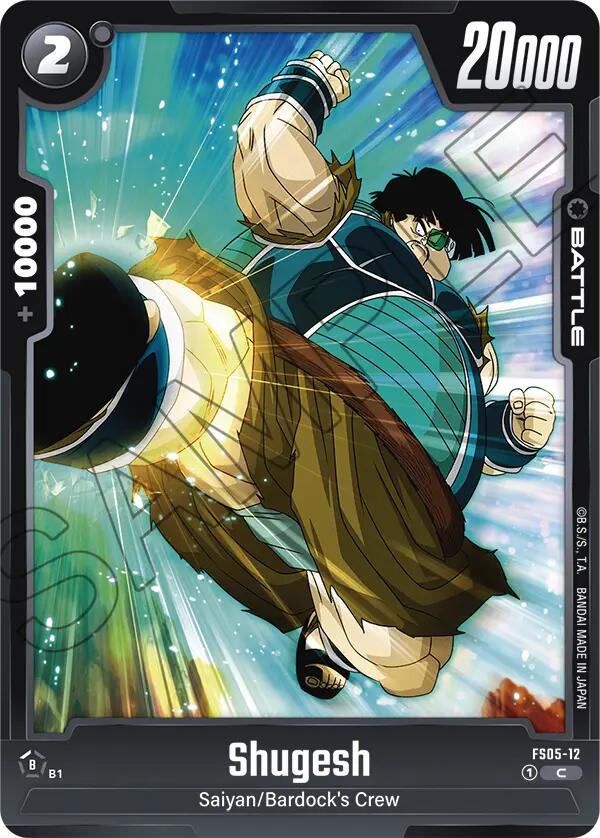 Shugesh [Starter Deck: Bardock] For Sale