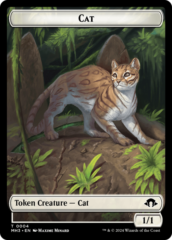 Cat    Energy Reserve Double-Sided Token [Modern Horizons 3 Tokens] Online