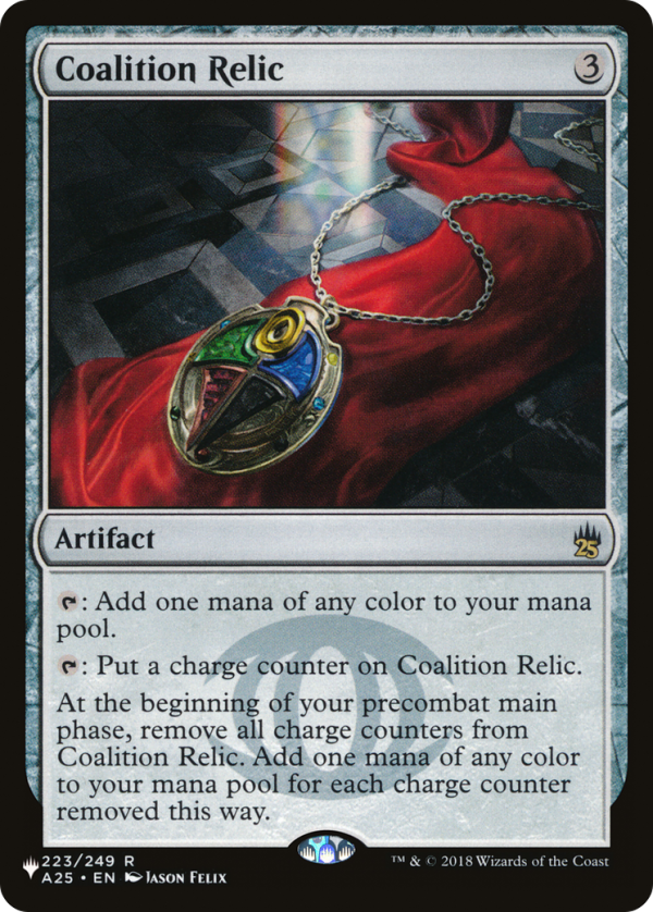 Coalition Relic (A25) [The List] For Sale