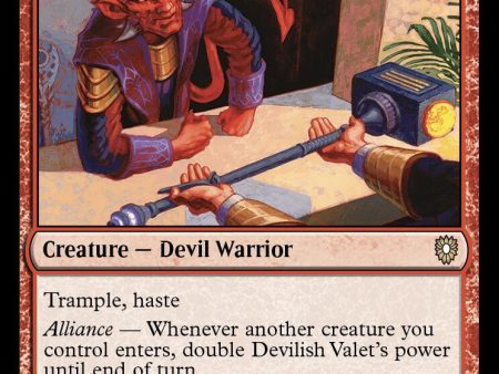 Devilish Valet [Bloomburrow Commander] For Cheap