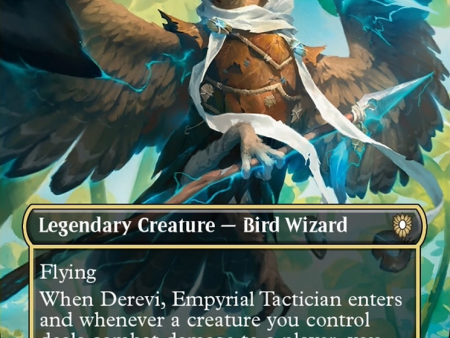 Derevi, Empyrial Tactician (Borderless) [Bloomburrow Commander] Discount