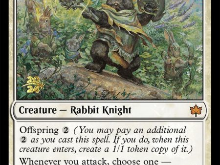 Warren Warleader [Bloomburrow Prerelease Promos] Fashion